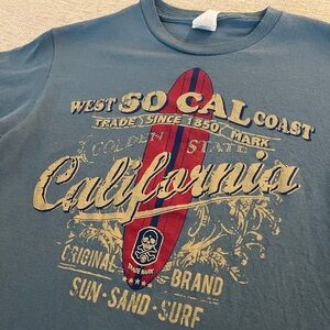 Delta Blue California Graphic Tee